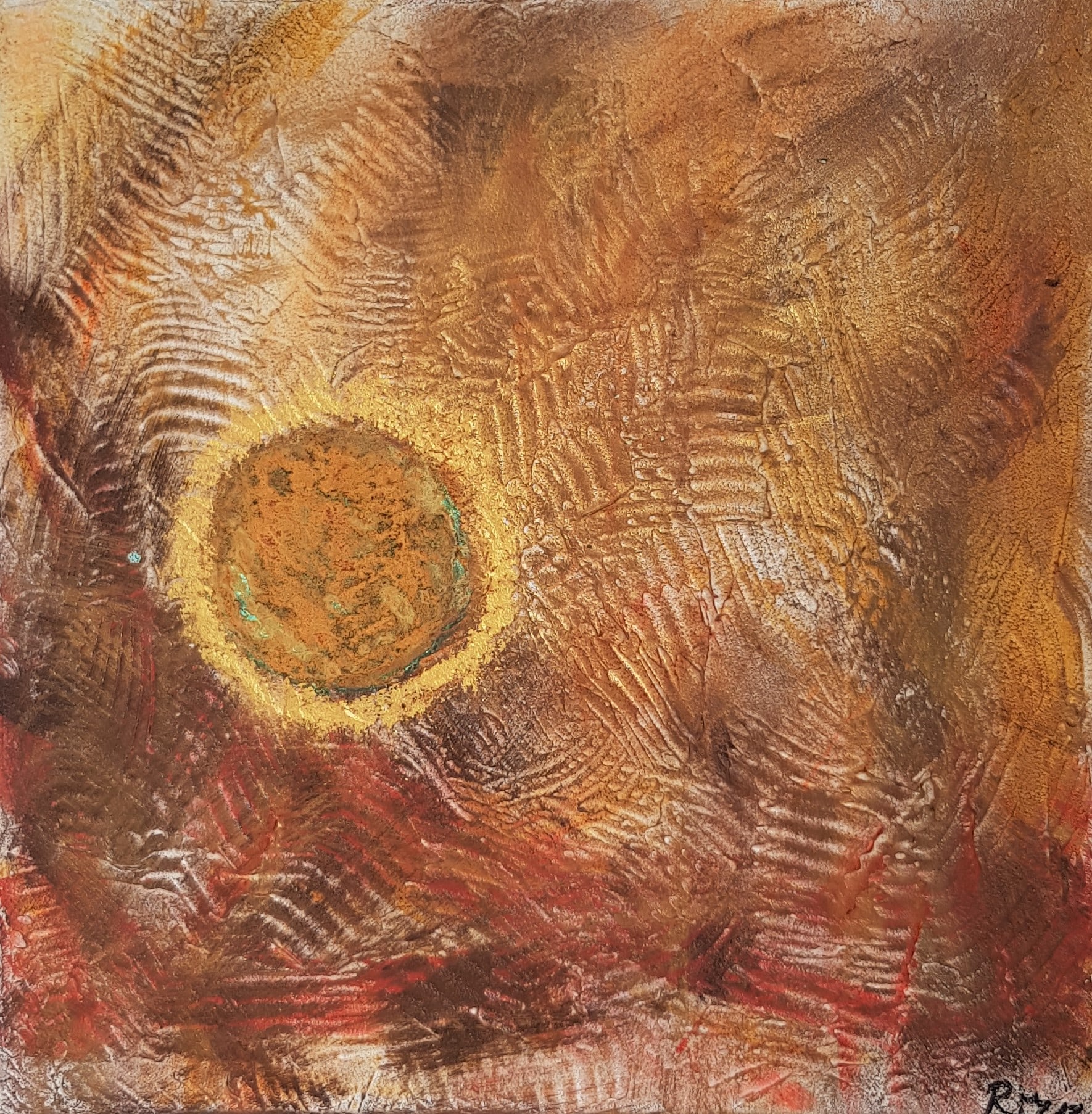 Erdfeuer - 50x70cm